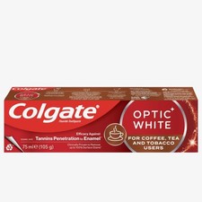Colgate Optic White Toothpaste 75ml Coffee Te...