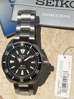 SEIKO PROSPEX PADI Samurai SRPB99K1 Automatic Diver 200m Pepsi Bezel