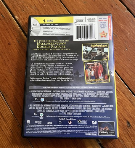 Halloweentown / Halloweentown II: Kalabar’S Revenge (DVD, 1998) - Picture 2 of 4