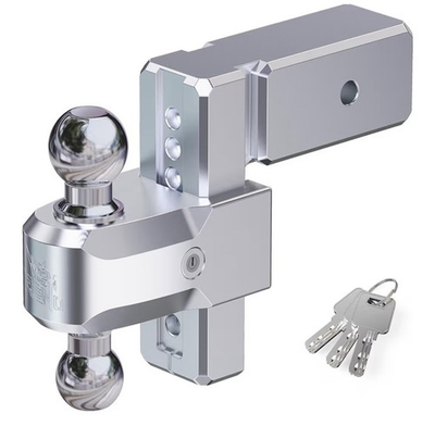 #ad Adjustable Trailer Tow Hitch Fits 3 inch Receiver 6quot; Rise Drop Heavy 21000 LB $99.75