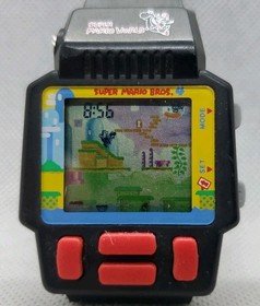 Vintage Super Mario World 1991 Nintendo Game Watch Tested w New Battery 389/390