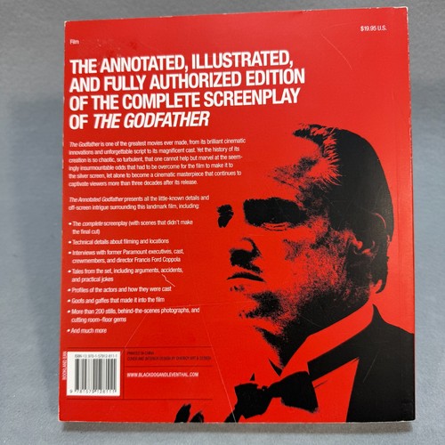 The Annotated Godfather Complete Screenplay by Jenny M. Jones (2007, Softcover) - Bild 2 von 8