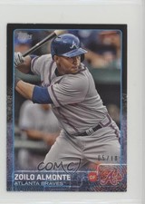 2015 Topps Mini Black 5/10 Zoilo Almonte #681 0ae