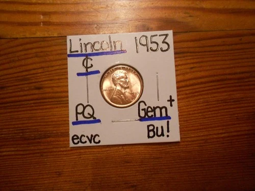 1953 Lincoln Cent Gem BU+ BLAZER!!!!! LUSTER++++++