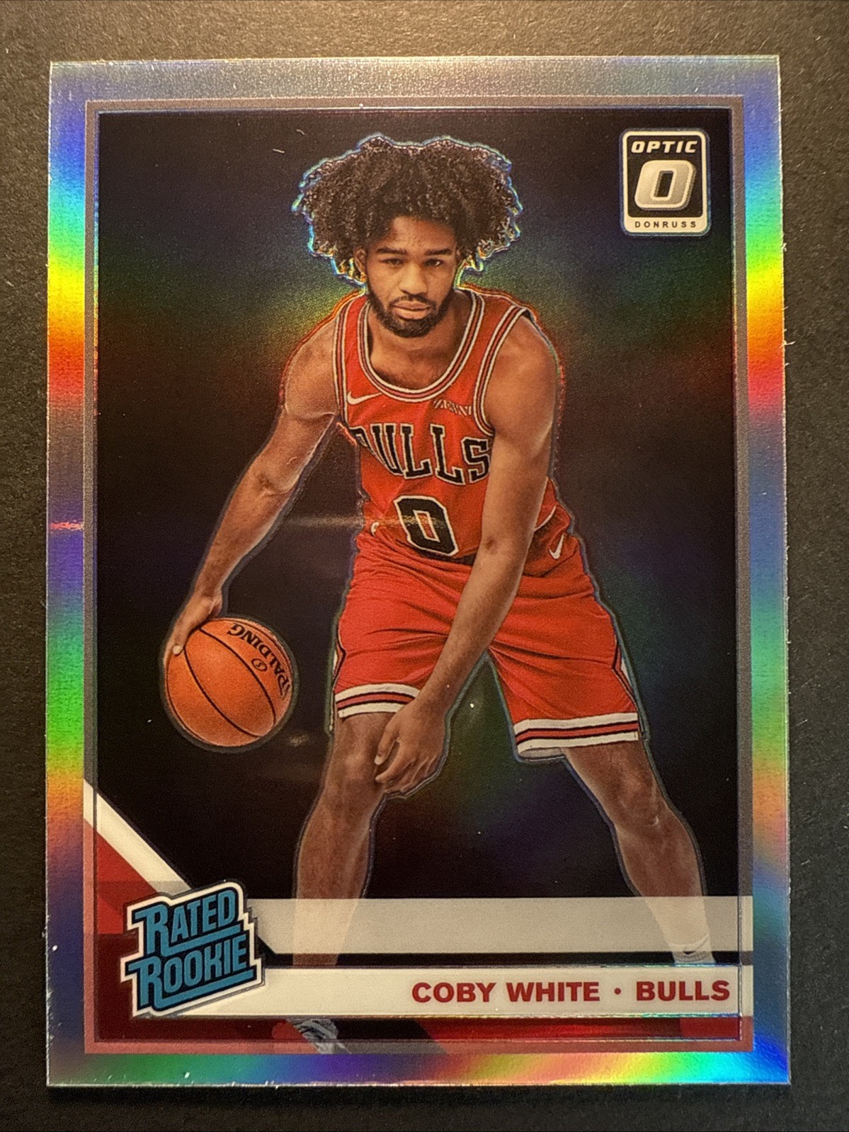 2019-20 Panini Donruss Optic Holo - Rated Rookie Coby White #180 (RC)
