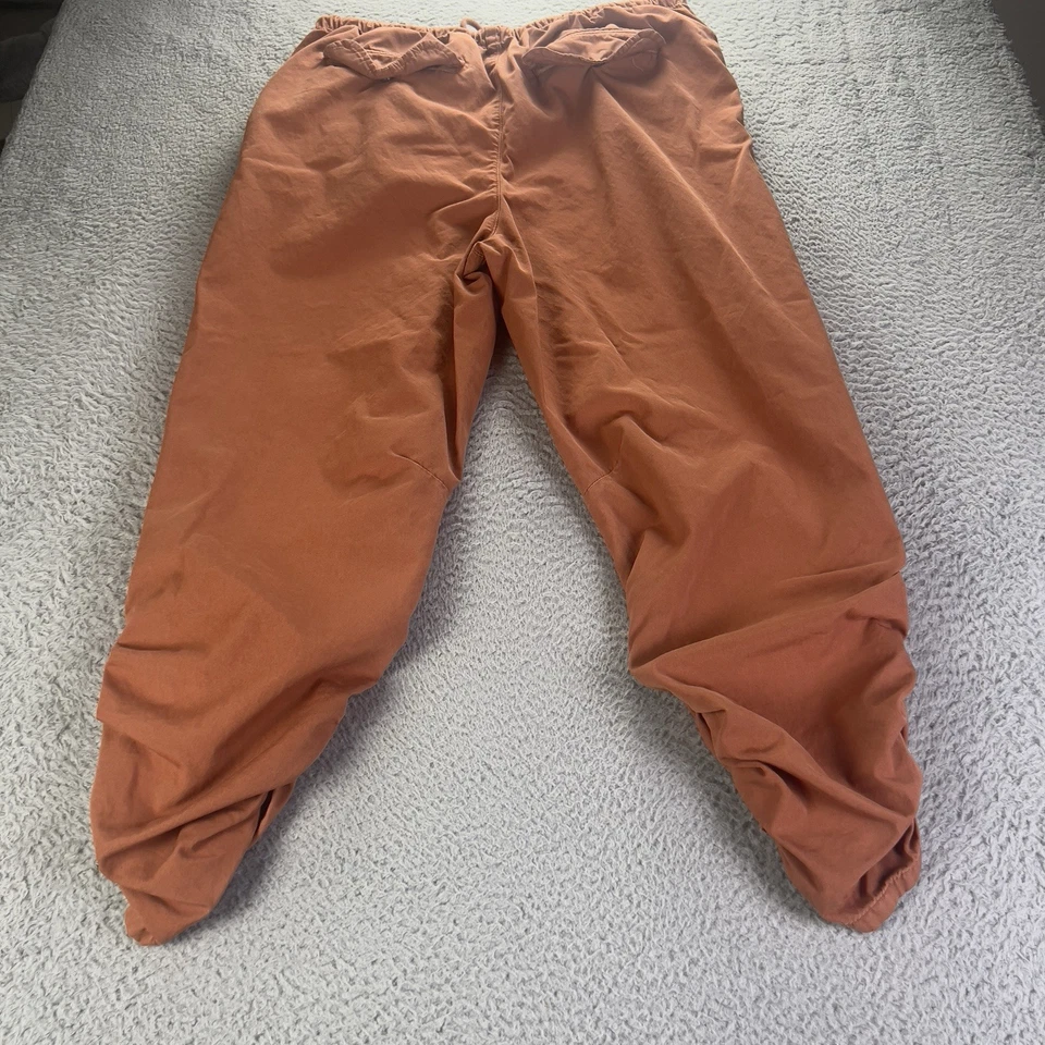 Pantalones Jogger Free People Acanalados Para Mujer Pequeños Terracota Naranja Bolsillos Relajados Foto 2 de 4