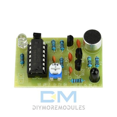 10PCS Analog Electronic Candle Kit Blow-Out Simulated Candle DIY Electronic Kits