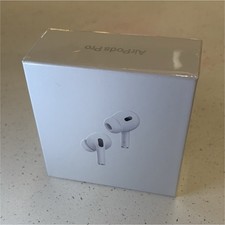 Apple AirPods Pro 2nd Gen White, MagSafe USB-C Case, Bluetooth Wireless