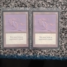 Magic The Gathering Beta Glasses of Urza x2 Artifact Douglas Schuler