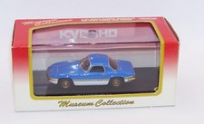 1:43 KYOSHO MUSEUM COLLECTION LOTUS ELAN S4 SPRINT COUPE BLUE W/CASE 03042B NIB