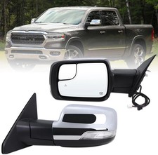 Left Driver Side Mirror Fits 2019 2020 2021 2022 2023 2024 2025 Ram 1500 With...
