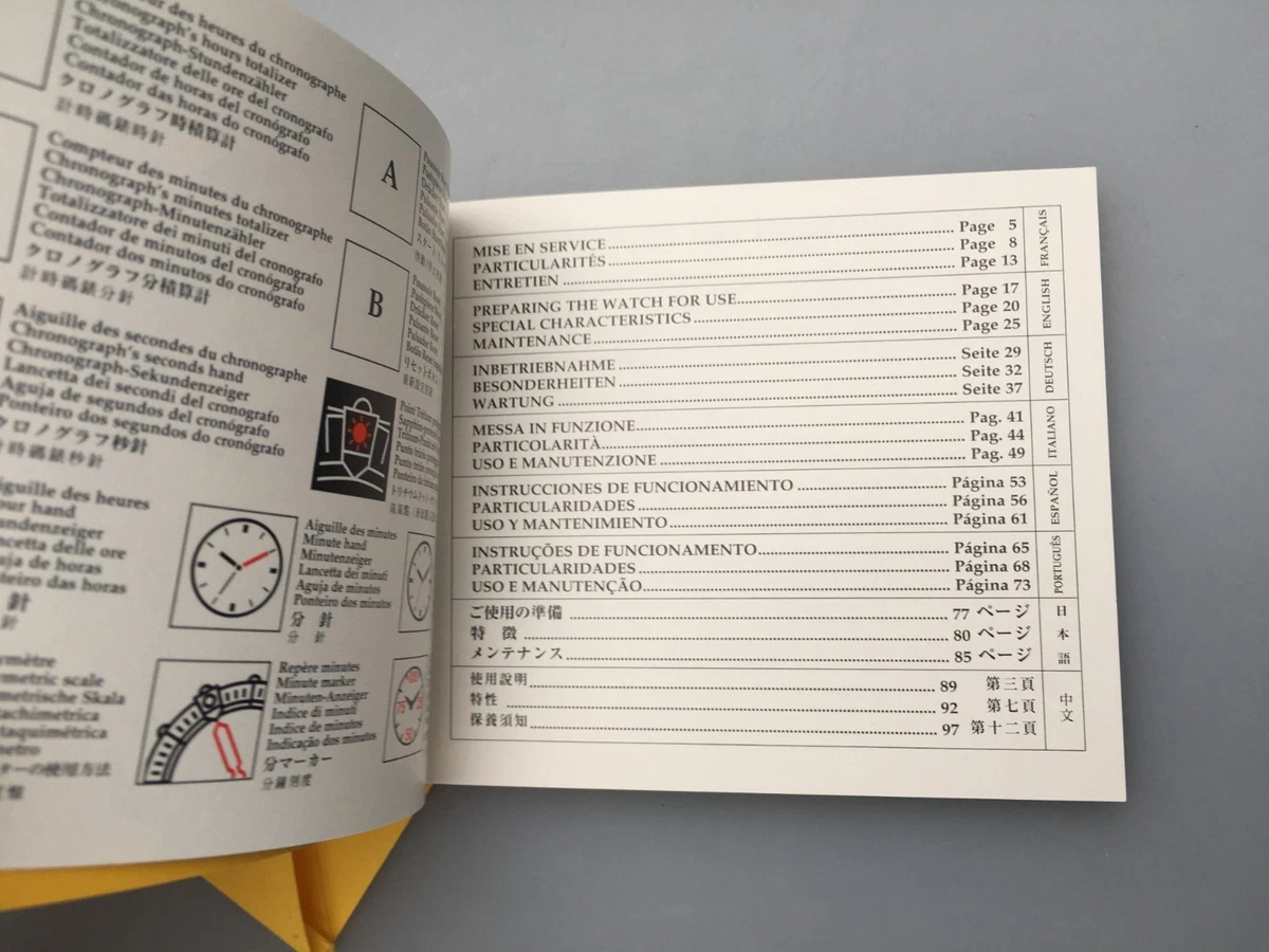 Manual de instrucciones Breitling Chronomat Evolution A13356 B13356 K13356