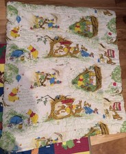 vintage Winnie the Pooh baby quilt