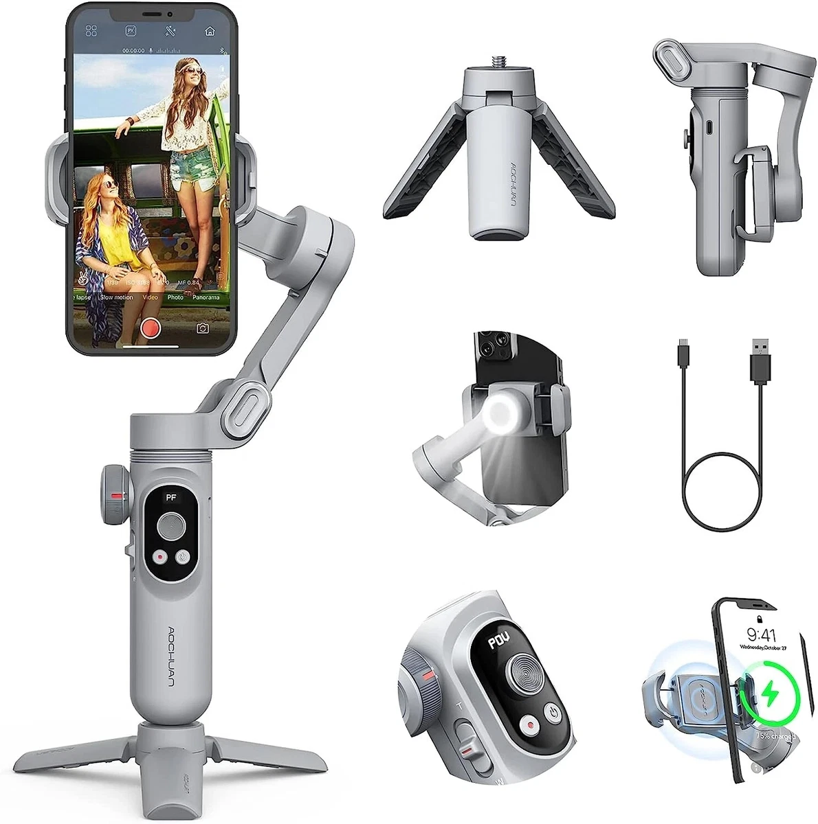 Estabilizador gimbal para celular iphone r de stabilizer pro el  mejor New