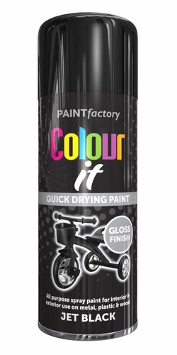 Multi Purpose Colour IT Gloss Spray Paint Aerosol Metal Wood Plastic Glass 400ml - Picture 6 of 20