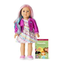 American Girl #88 Doll & Book Truly Me Blue & Pink 'Cotton Candy' Hair NEW!
