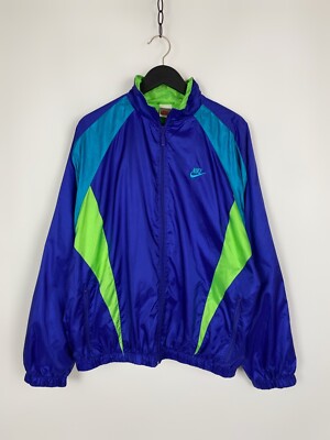 1990's Vintage Nike Nylon Track Top Jacket | eBay
