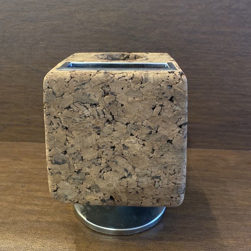 Vintage Park Sherman Mid Century Modern Cork Desk Organizer Pen/Pencil Holder - Picture 3 of 7