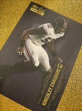 2022 WILD CARD MATTE KINGSLEY ENAGBARE ROOKIE BASE #MB-75 S CAROLINA PACKERS #1. rookie card picture