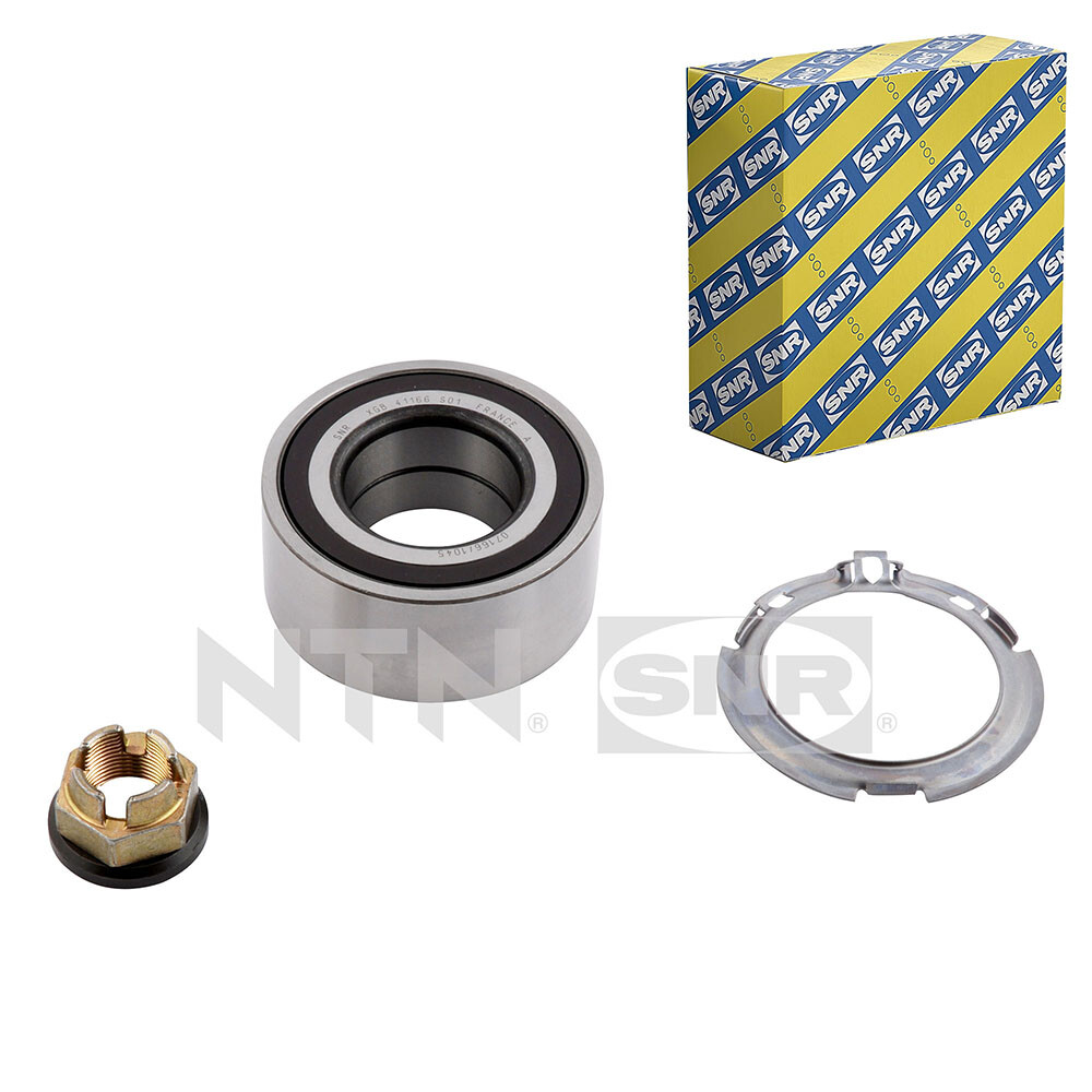 Kit de roue SNR R155.74 en acier trempé haute résistance pour un guidage de précision