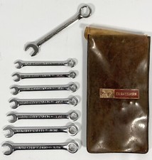 Craftsman Combination Ignition Wrench Set SAE 43441 USA Vtg 7 pc + 8mm/9mm READ