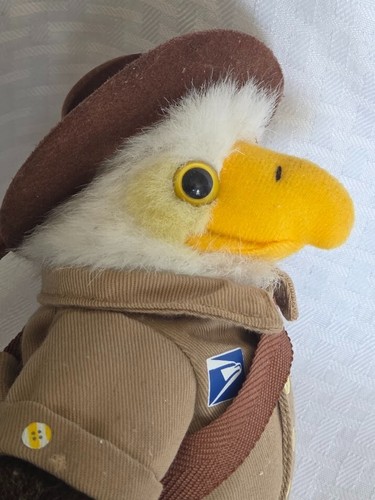 US Postal Service Pony Express Eagle Bean Bag Plush 5.5" Collectible HTF! - Picture 8 of 9