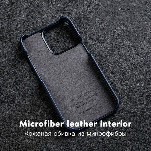 Luxurt Melkco Original Business Rückseite Abdeckung Leder Hülle für iPhone 14 Pro Max 13+ - Bild 10 von 36