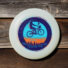 CHAMPION OF THE WORLD Poster Art Frisbee 175gm glow / coldplay