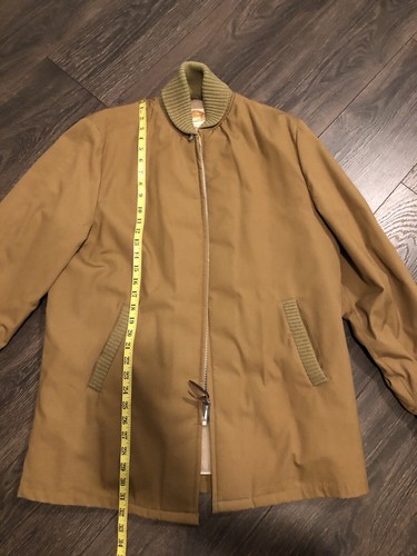 Vintage 60s Lakeland Ski Clicker Jacket Coat Size 40 Pharaoh Car Club Talon USA - Picture 5 of 8