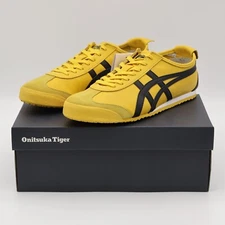 1183C102-751 Asics Onitsuka Tiger Mexico 66 Yellow Black Kill Bill (Men's)