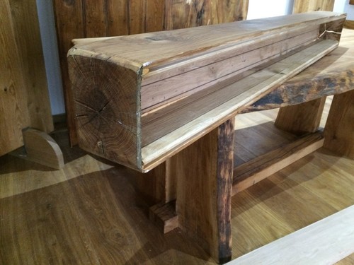 Celtic Oak LIGHTWEIGHT OAK BEAM / BESPOKE / FIREPLACE MANTLE / CUSTOM - Picture 9 of 29