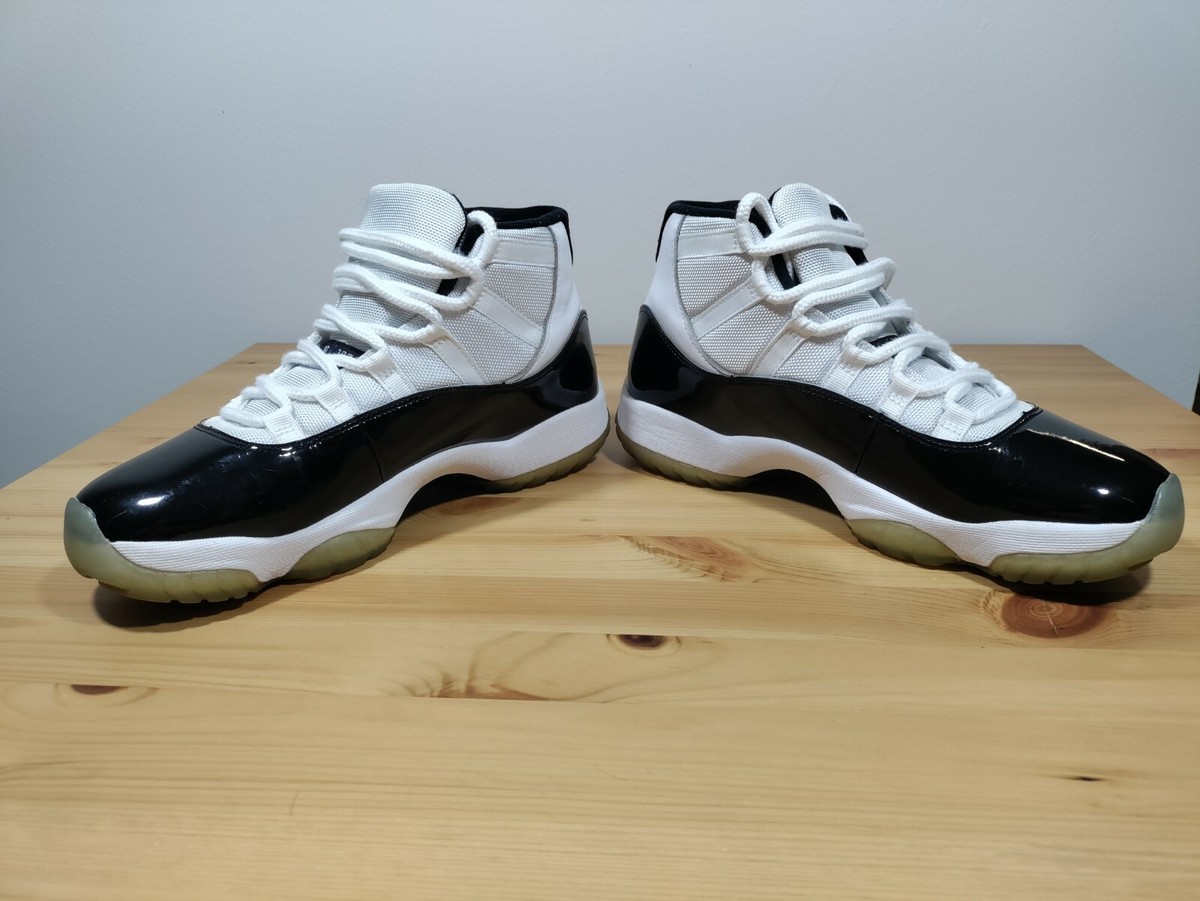 Nike Air Jordan 11 Retro Concord 2018 Men Size 9.5 Black White