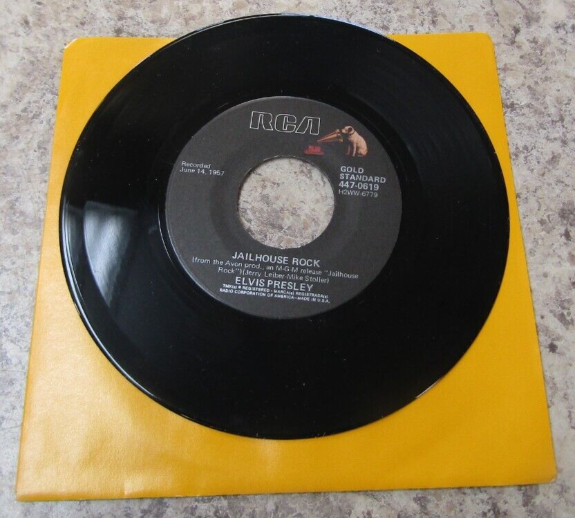 Elvis Presley Jailhouse Rock Gold Standard Series 447-0619 RCA