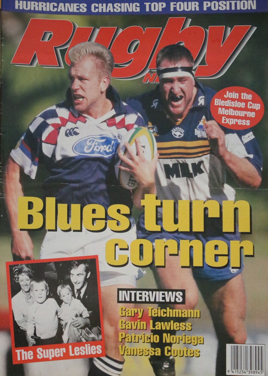 NZ RUGBY NEWS 28-07, 1997 Gary Teichmann, Gavin Lawless