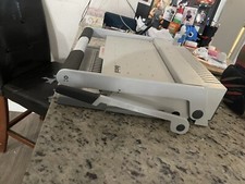 Ibico Ibimatic Manual Heavy Duty Punch / Comb Binding Machine Works Great