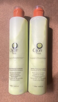 Zwei Flaschen Ojon Haar feuchtigkeitsspendende Verdickung Conditioner je 250ml selten beide neu
