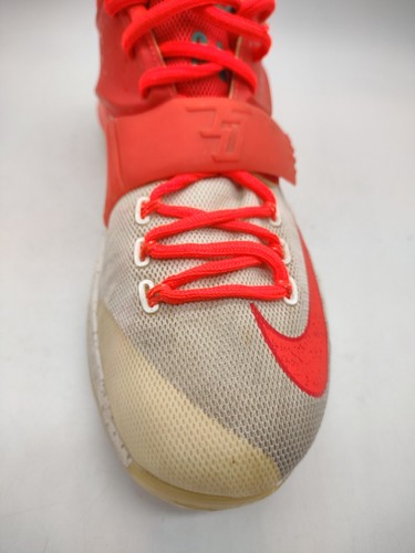 Nike KD 7 Egg Nog 707560-613 Bright Crimson/Ivory Sneakers Men Size 8 - Picture 10 of 12