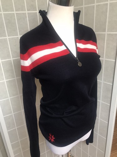 Snow Finel Ski Wear Merino Wool Sweater 