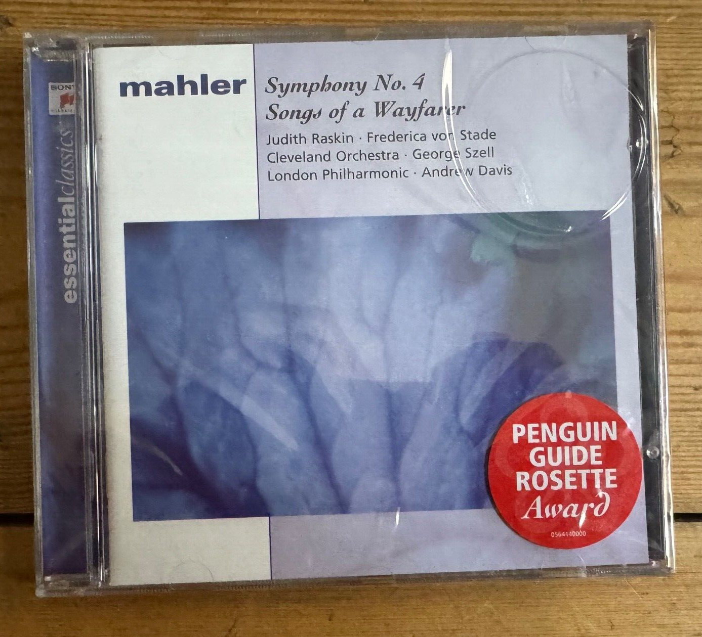 Mahler: Symphony No. 4, Lieder eines fahrenden Gesellen NEW SEALED CD
