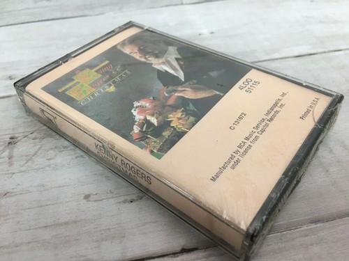 Kenny Rogers Christmas 1981 SEALED Cassette Tape - Picture 3 of 3