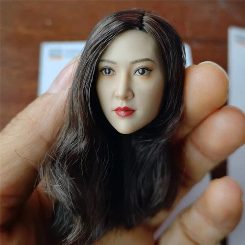 HaHtoys H002 1/6 Female soldiers Asian beauty hair transplant hair sculpture - Picture 9 of 18
