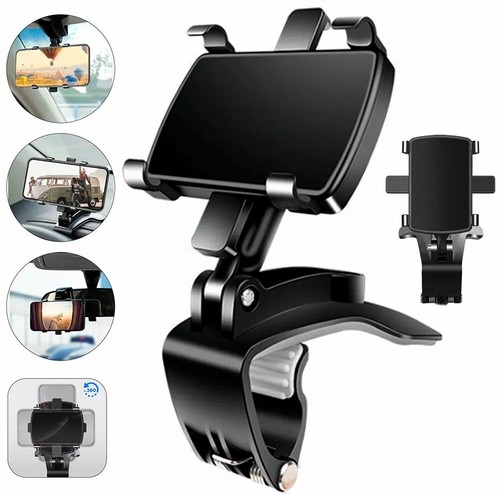 1/2/3xUniversal 360° Car Phone Mount Holder For Cell Phone Samsung Galaxy iPhone