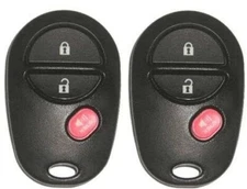 2 New TOYOTA  REMOTE FOB TRANSMITTER ALARM GQ43VT20T / 3 BUTTON USA Seller A+++