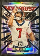 2023 Donruss Optic Football #6 CJ Stroud My House Holo Texans Rookie Card 