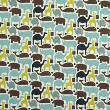 Children style fabric roll 60 yards, 100 cotton, whale, animal, giraffe, rhino