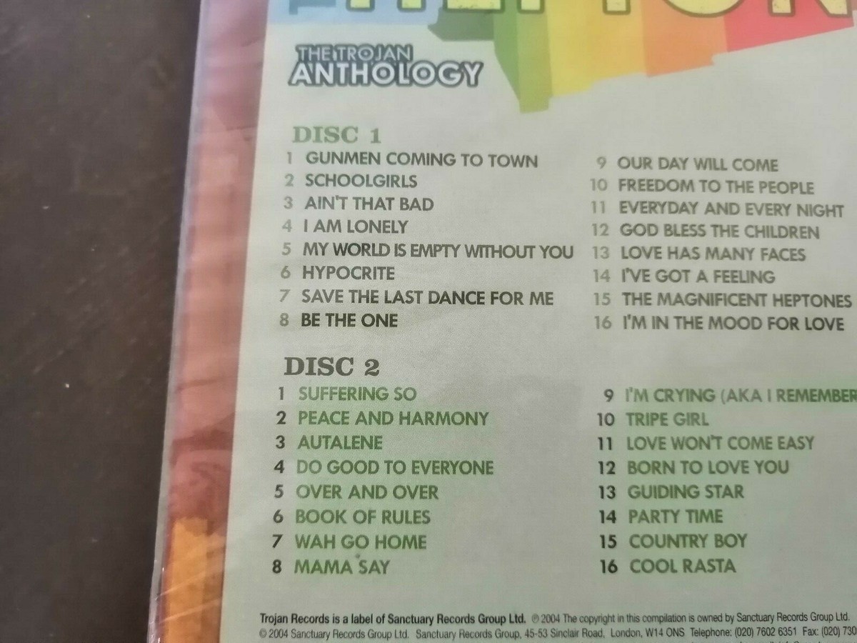 洋楽 Peace & Harmony: The Trojan Anthology CD Peace