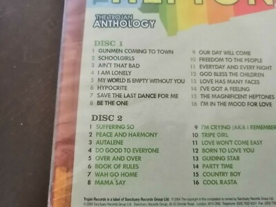 洋楽 Peace & Harmony: The Trojan Anthology CD The Heptones - Peace & Harmony: The Trojan Anthology