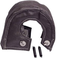 Turbo Blanket Turbocharger Heat Shield Cover Wrap For T4 Gt40 Gt42 Gt45 Black