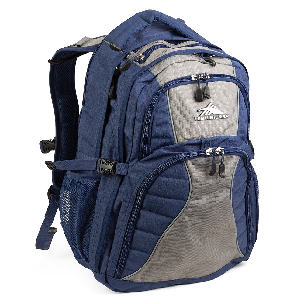 NEW High Sierra Reverb Laptop RFID Block Backpack True Navy eBay