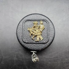 Vintage Lummis "KEY-BAK" Retractable Key Chain Beltloop